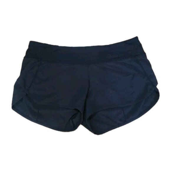 Lululemon Speed Shorts 4-way Stretch Swift Ultra Black Size 8 - Picture 1 of 7